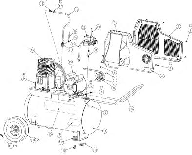 Coleman CPA1882054 Breakdown